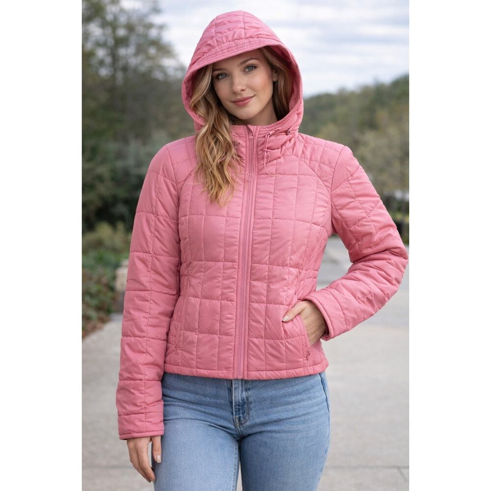 Thread & Supply Pink Puffer Coat - Women's Small